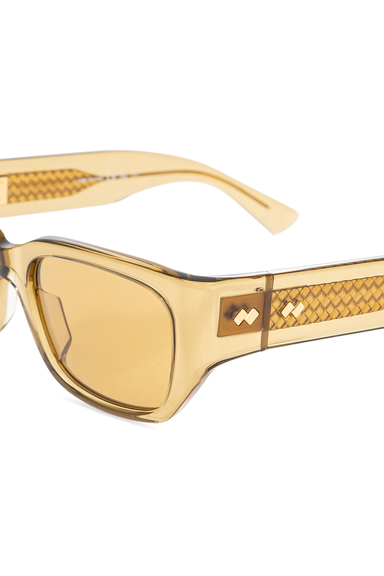 サングラス BOTTEGA VENETA Woman Sunglasses Yellow 841186V2Q30 7410 Yellow Sunglasses Bottega Veneta - Vitkac AS